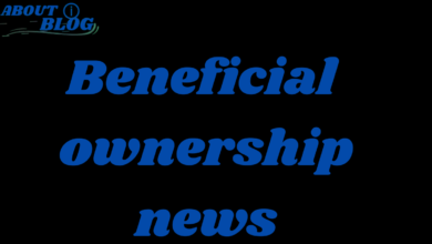 Beneficial ownership news